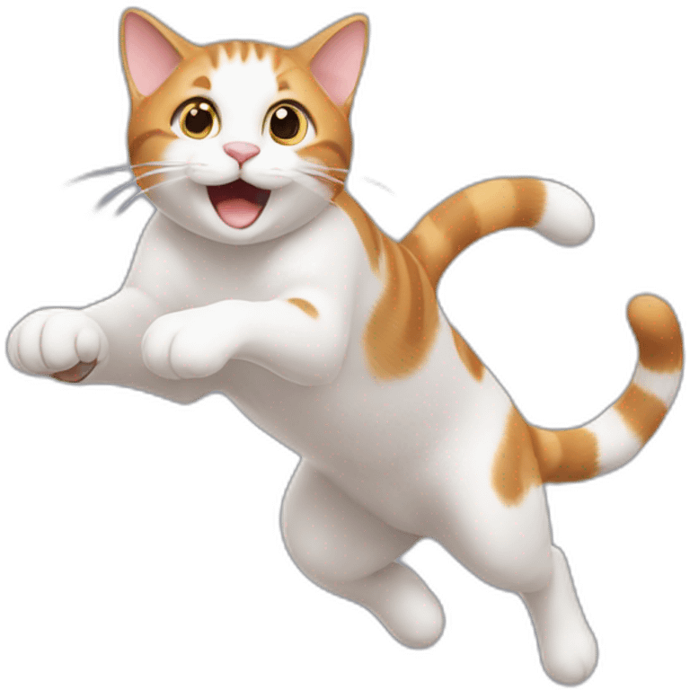 jumping cat emoji