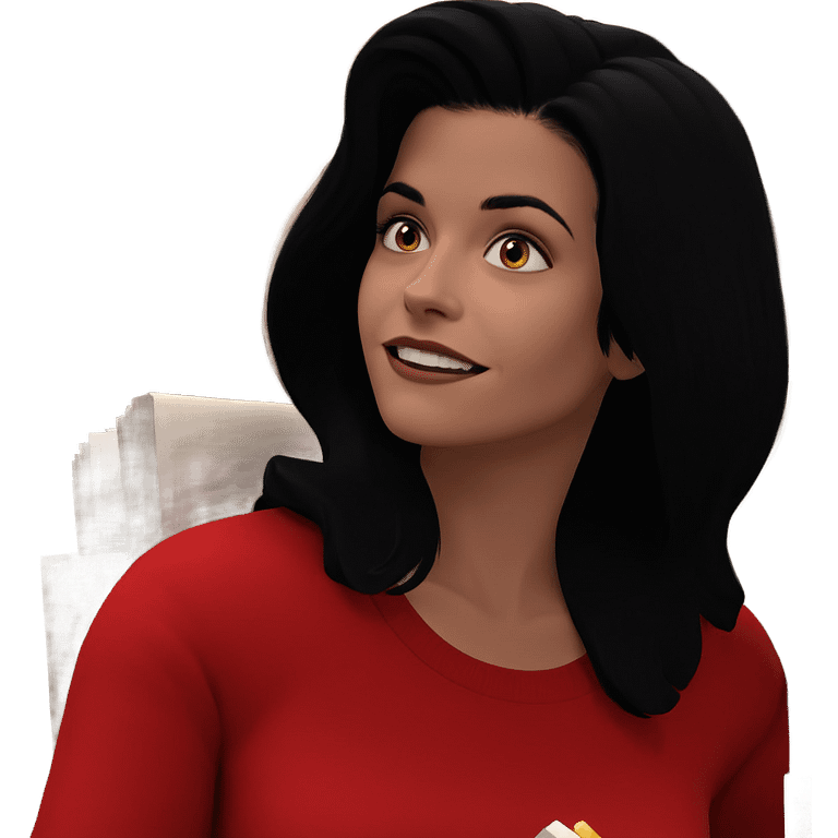 girl with book and black hair emoji