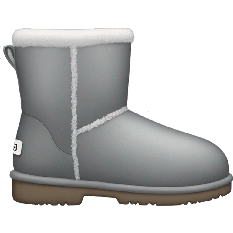 Gray Uggs boots  emoji