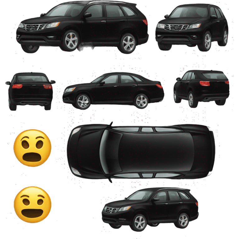 Black car emoji