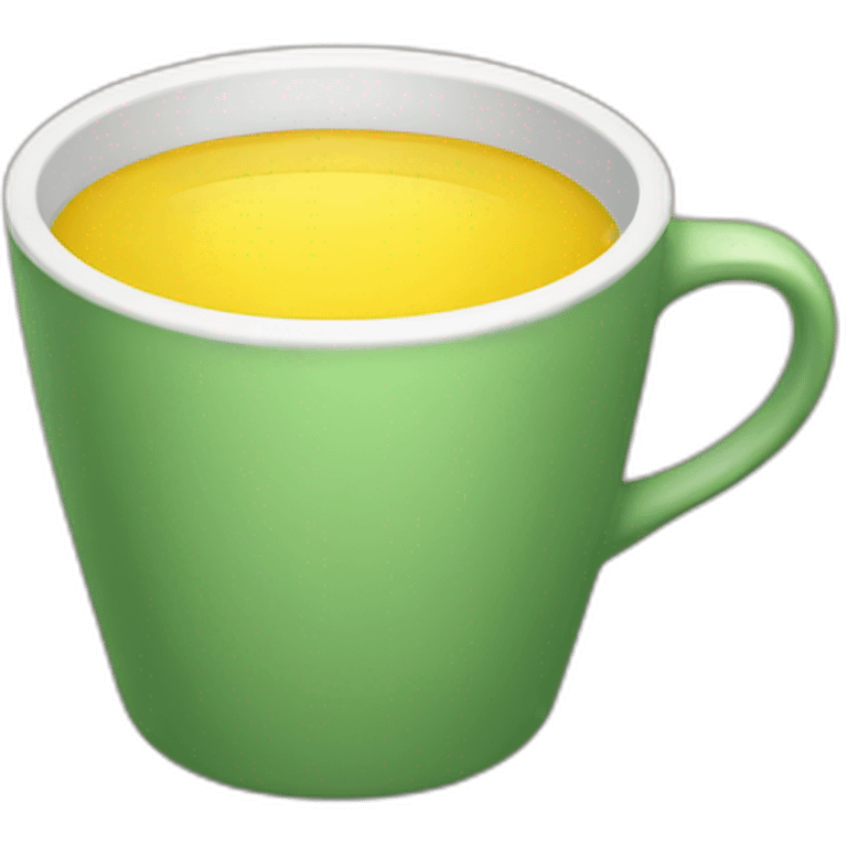 Yellow cup emoji