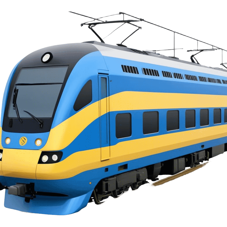 Passenger Train - New Intercity Fleet (Mariyung) (Model Year: 2023) (Iconic Colour: Blue and yellow) emoji