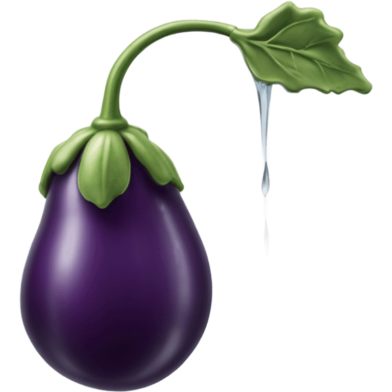 Aubergine sous la douche emoji