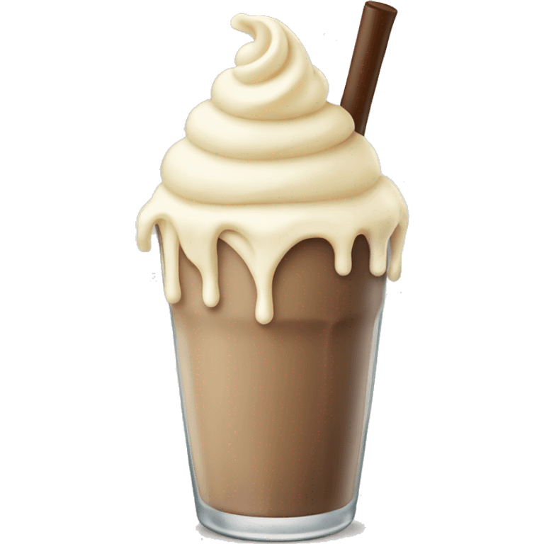 vanilla mudshake  emoji