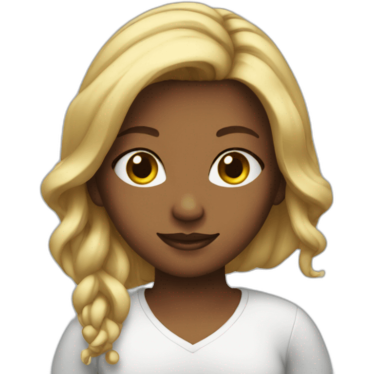 Girl at jeacy emoji