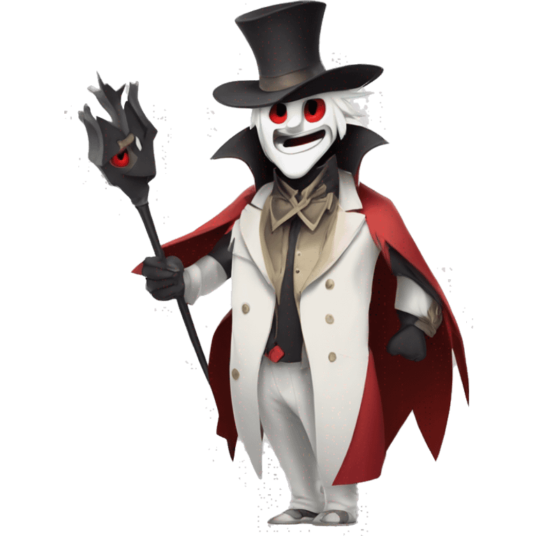 Full Body Alastor from hazbin hotel emoji