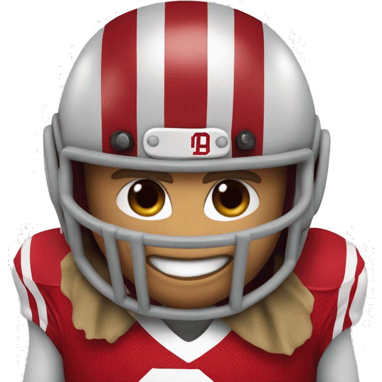 Brutus the buckeye mascot  emoji