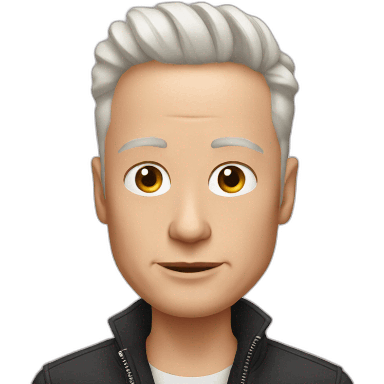 Elon musk without hair plugs emoji