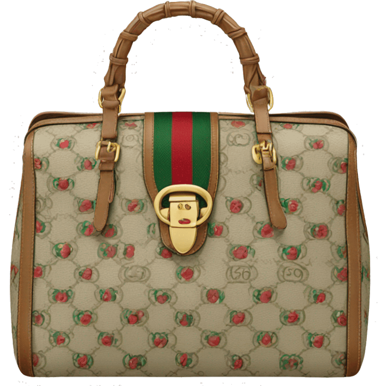 Gucci Jackie Purse emoji