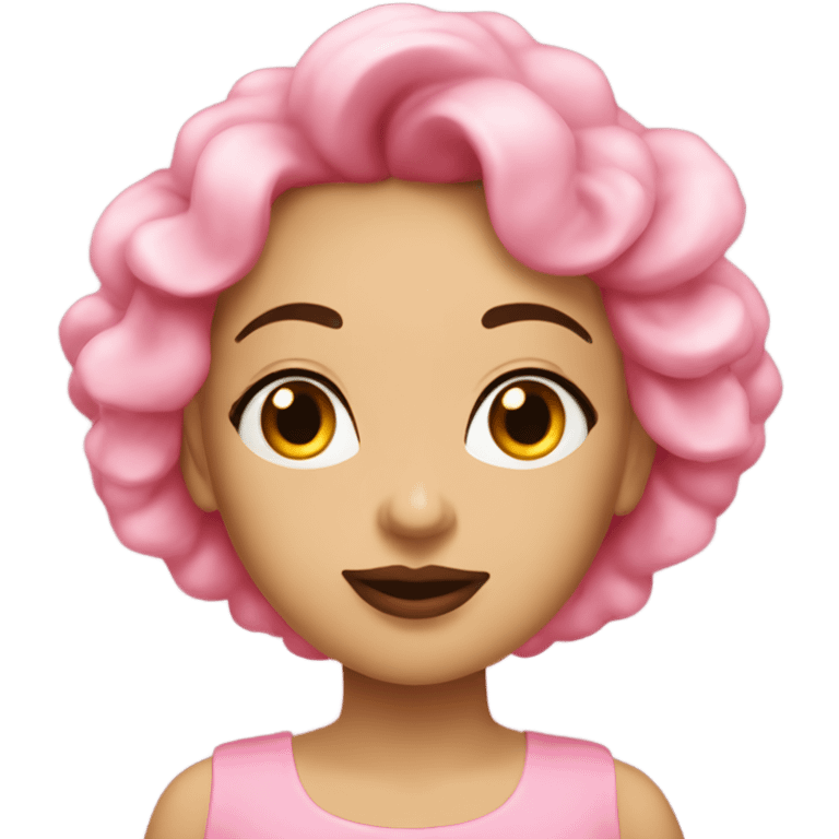 rosa coquette emoji