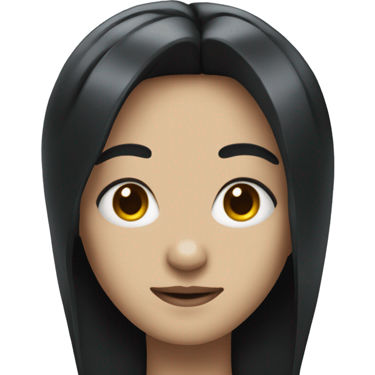 robot with black hair emoji