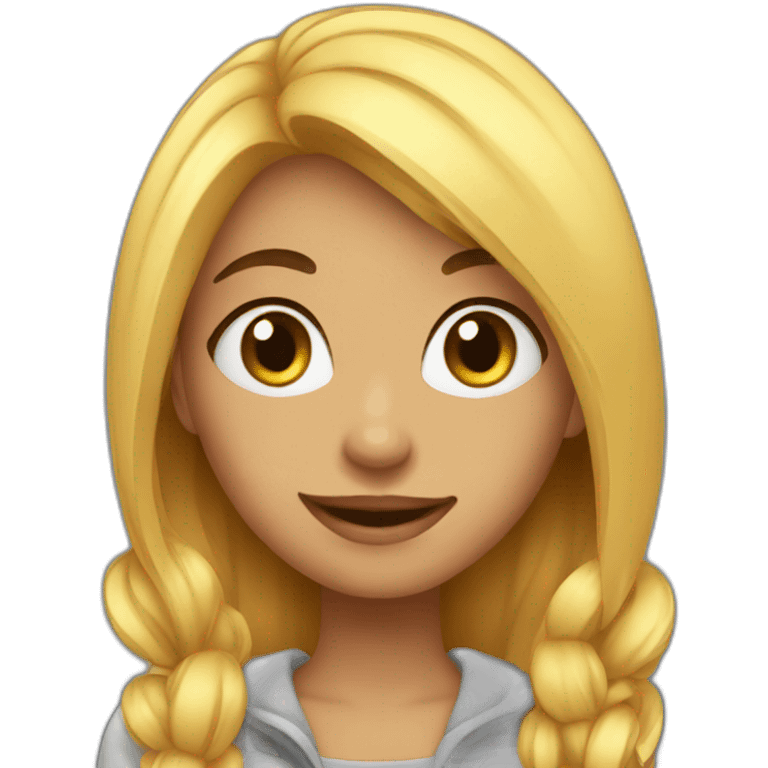 Cute girlfriend emoji