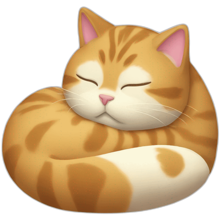 Cat sleep emoji