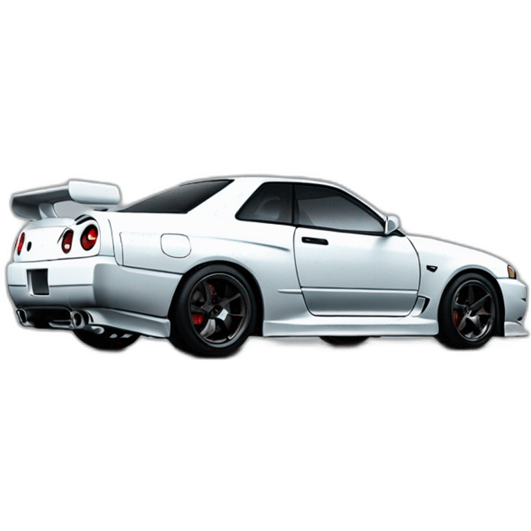 Skyline GT-R 34 emoji