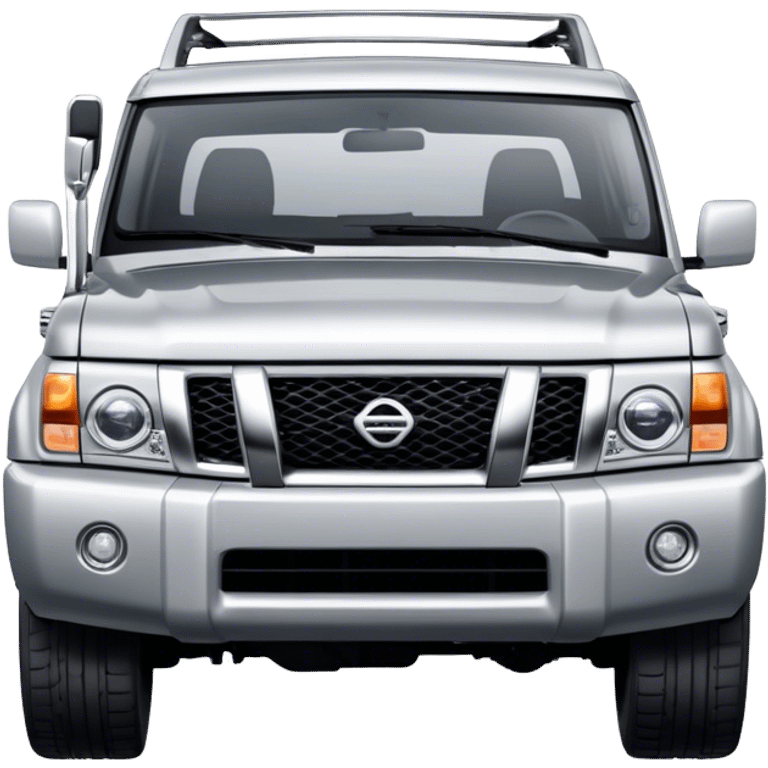 Nissan Patrol - Nissan (Model Year: 2022) (Iconic colour: Silver) emoji