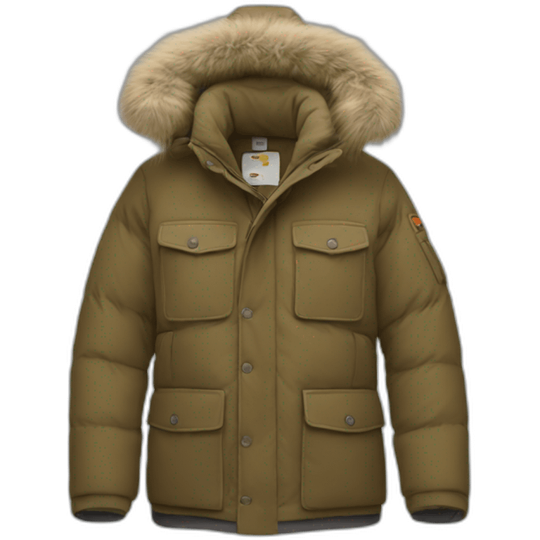 Napapijri coat emoji