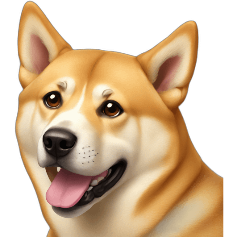 muscly doge emoji