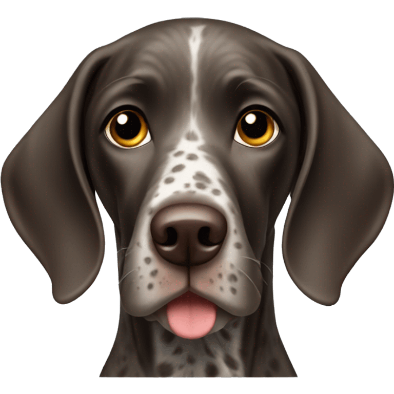 German short haired pointer dog emoji