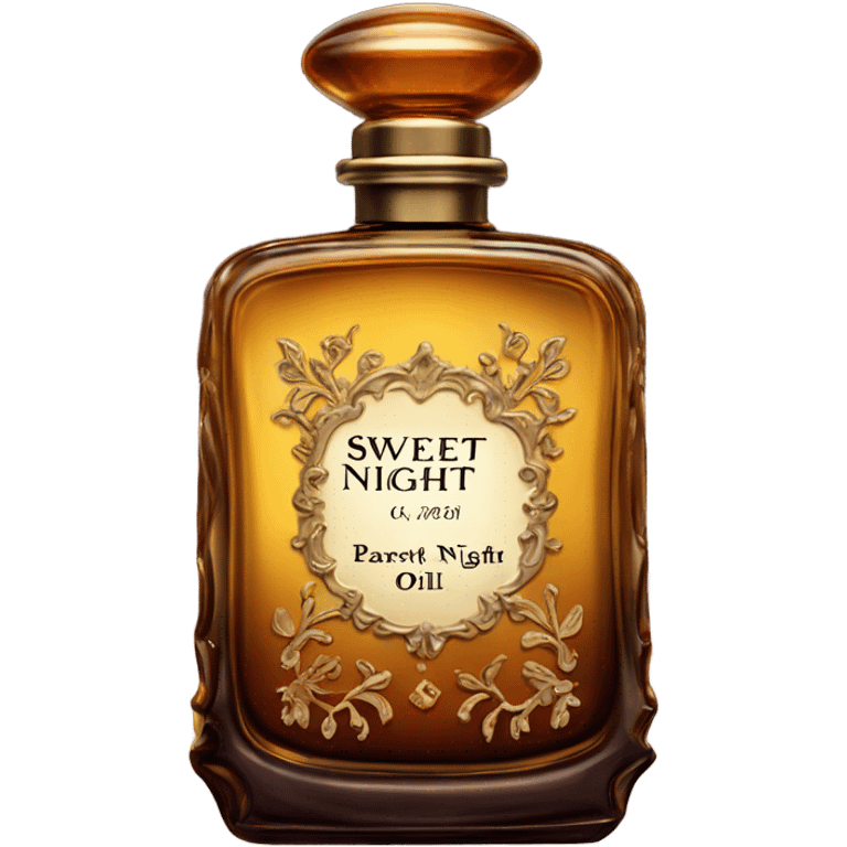 Sweet Night parfum oil emoji