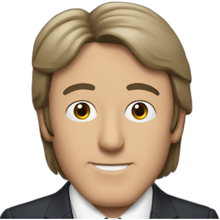 Paul McCartney with suit emoji