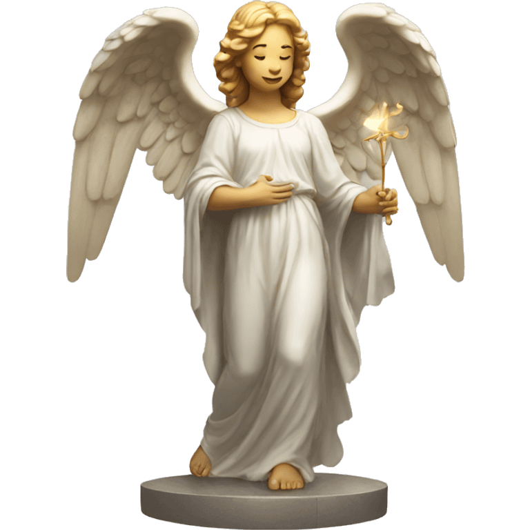 Angel statue emoji