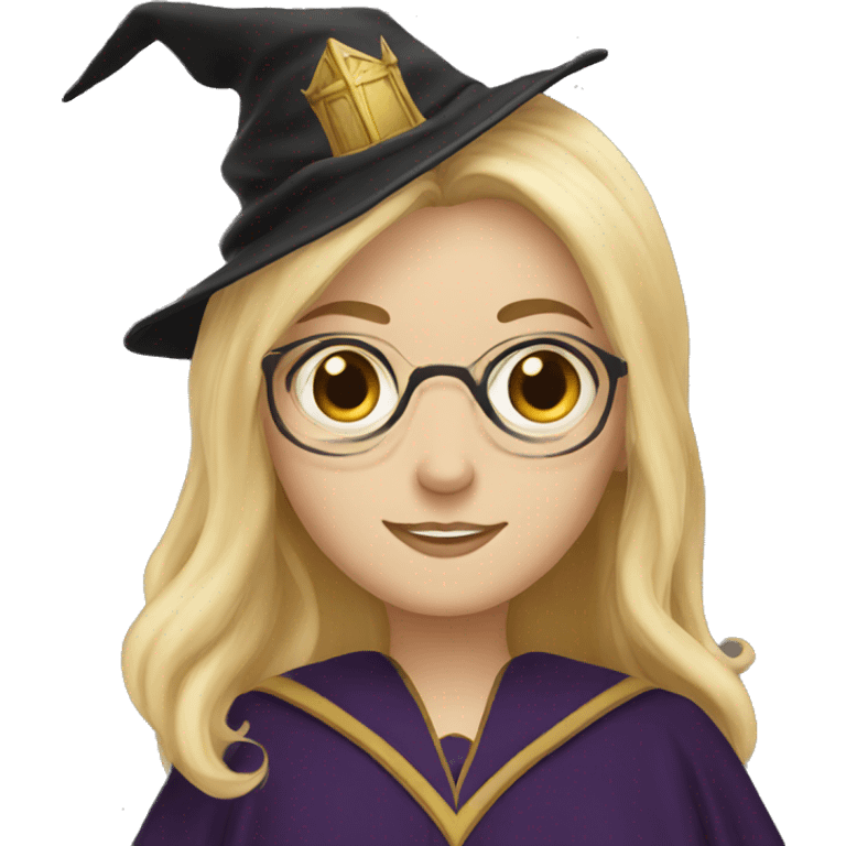 blonde hogwarts wizard emoji