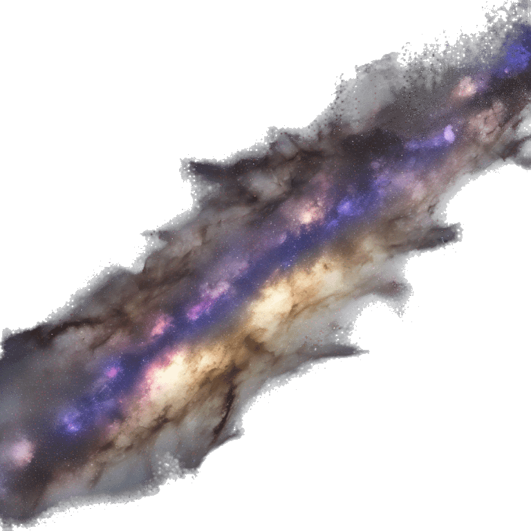 Colourful Milky Way  emoji