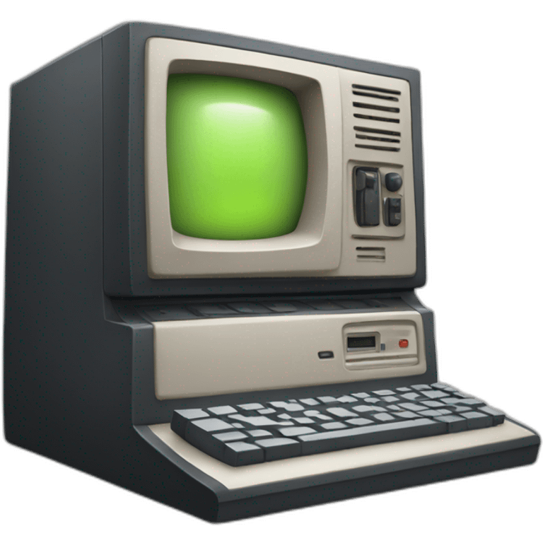 retro computer emoji