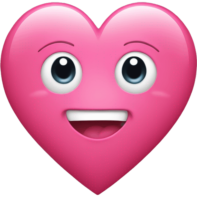 cuore con fiocchi rosa emoji