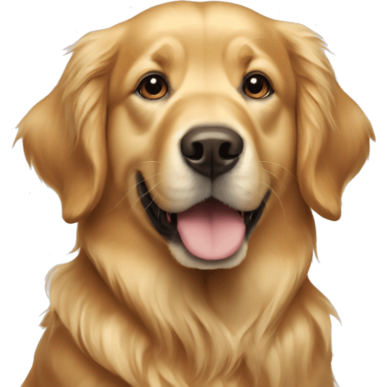 dog golden retriever emoji