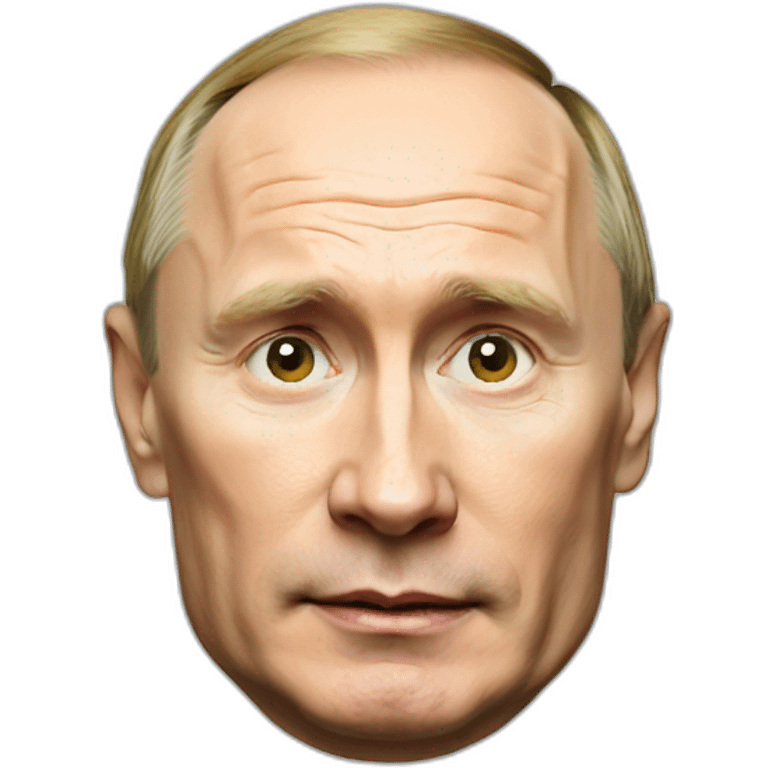 putin with playing cards emoji