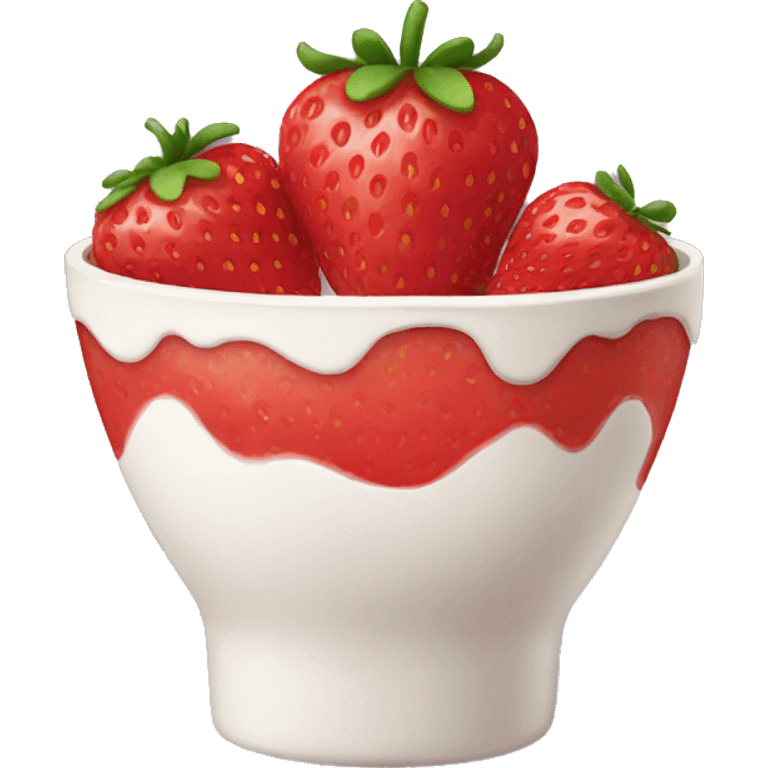 Strawberry Cereal emoji