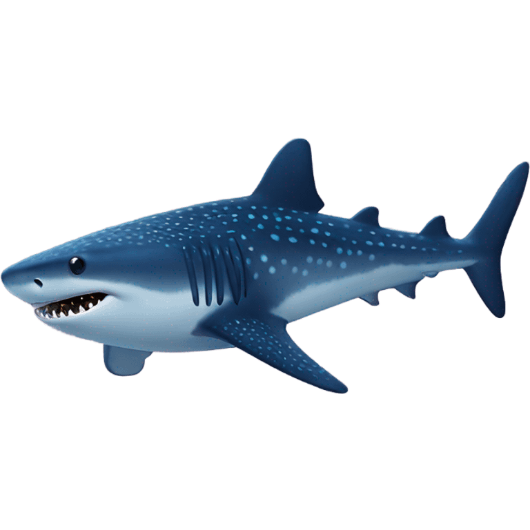 Whale shark emoji