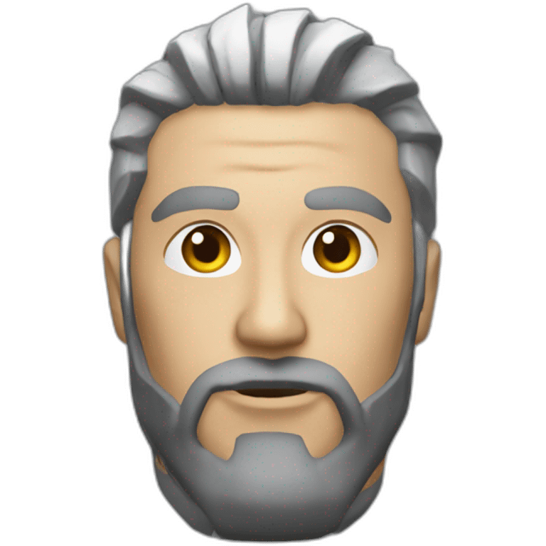 V fromCyberpunk 2077, face emoji ios emoji