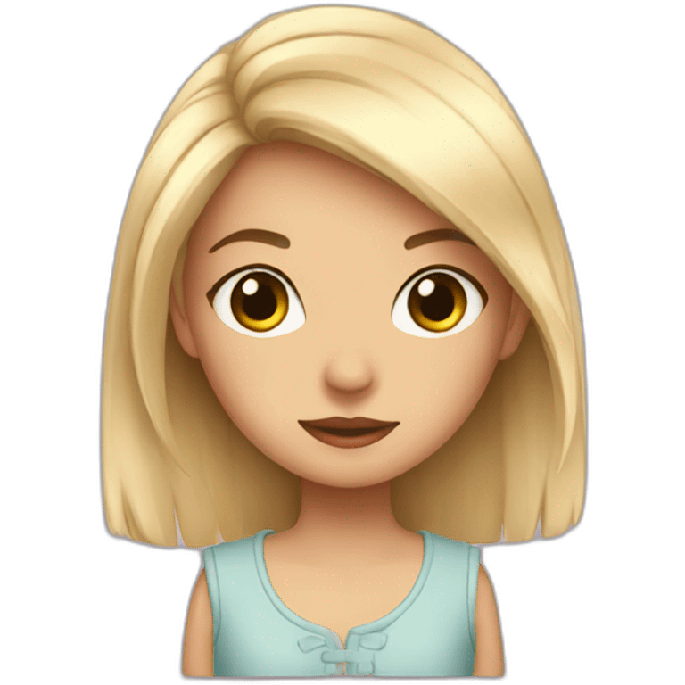 girl gin emoji