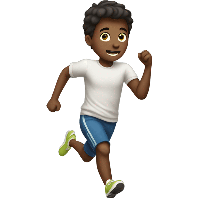 boy running  emoji