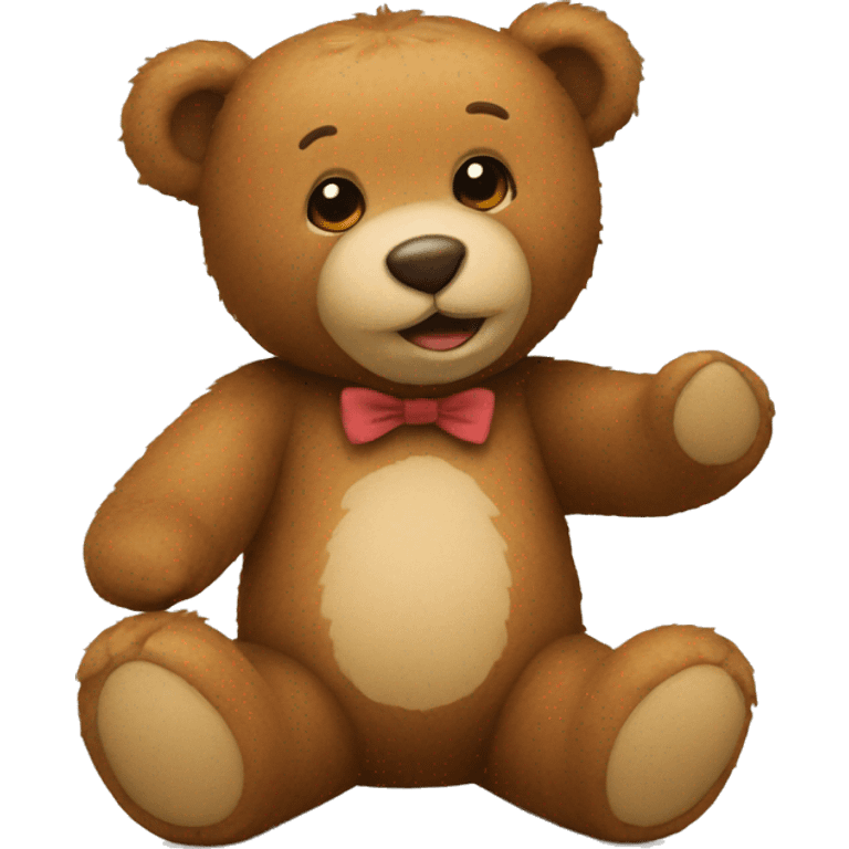 A Teddy bear emoji