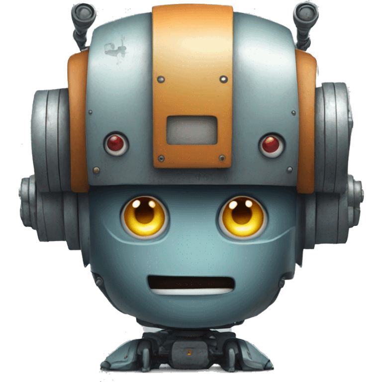 Giant robot emoji