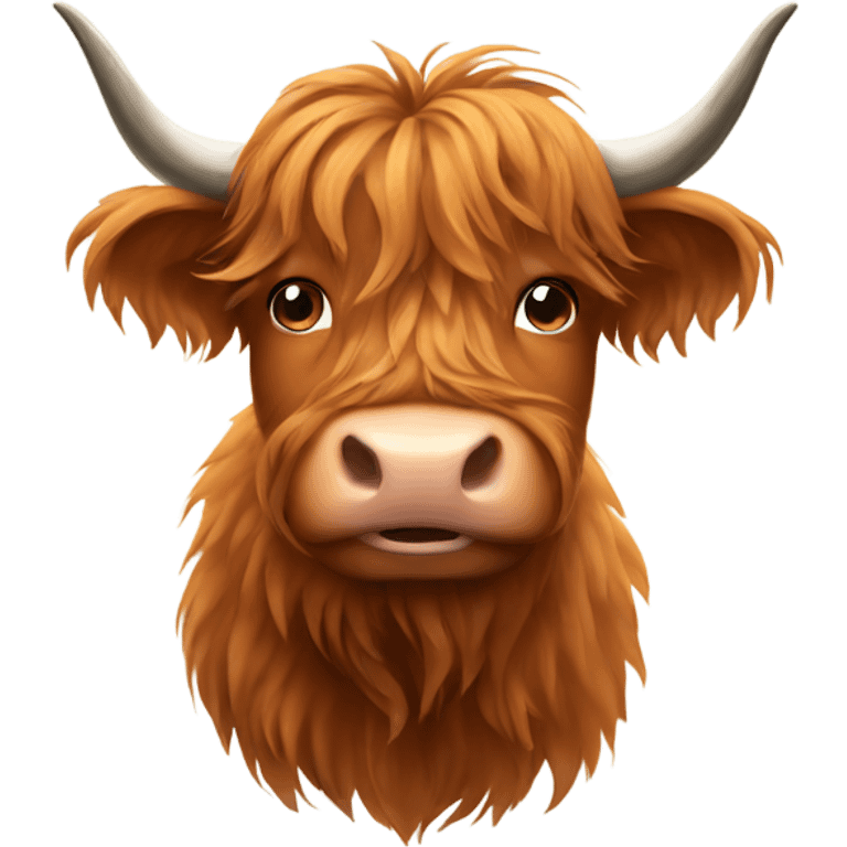 Highland cow emoji