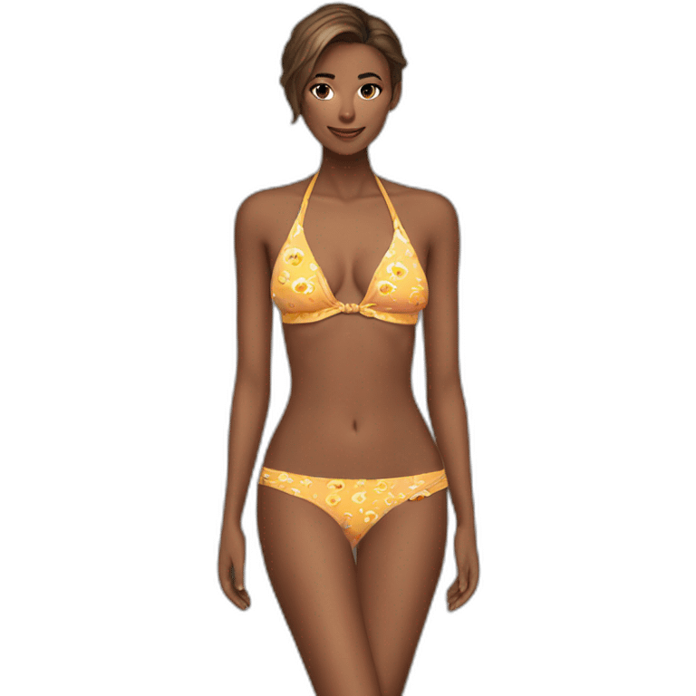 Une robe bikini  emoji