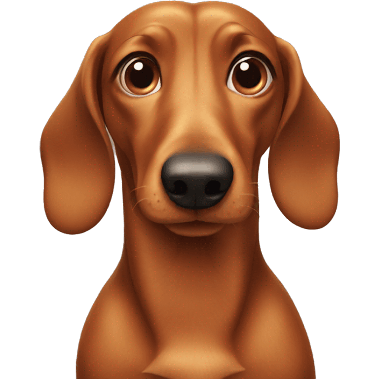 Wiener dog emoji