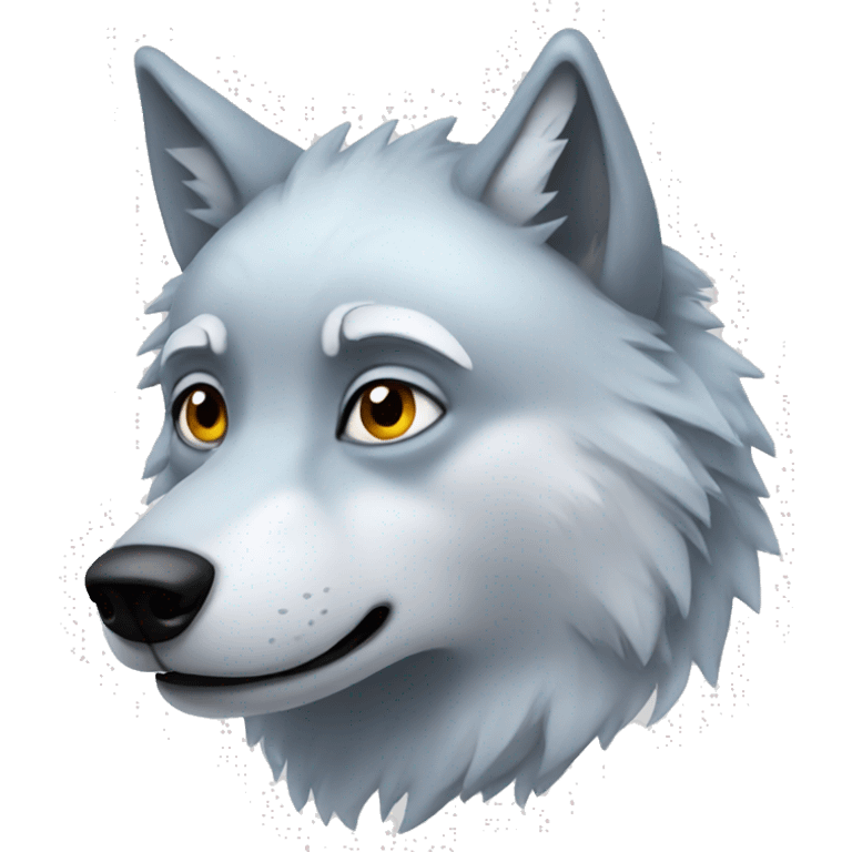 Frosty Wolf emoji