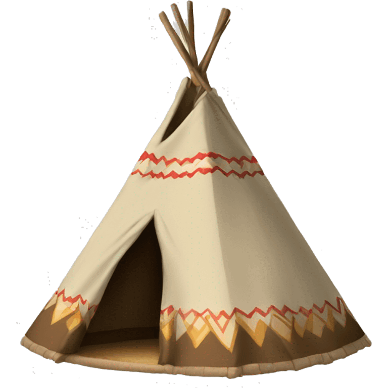 Teepee emoji