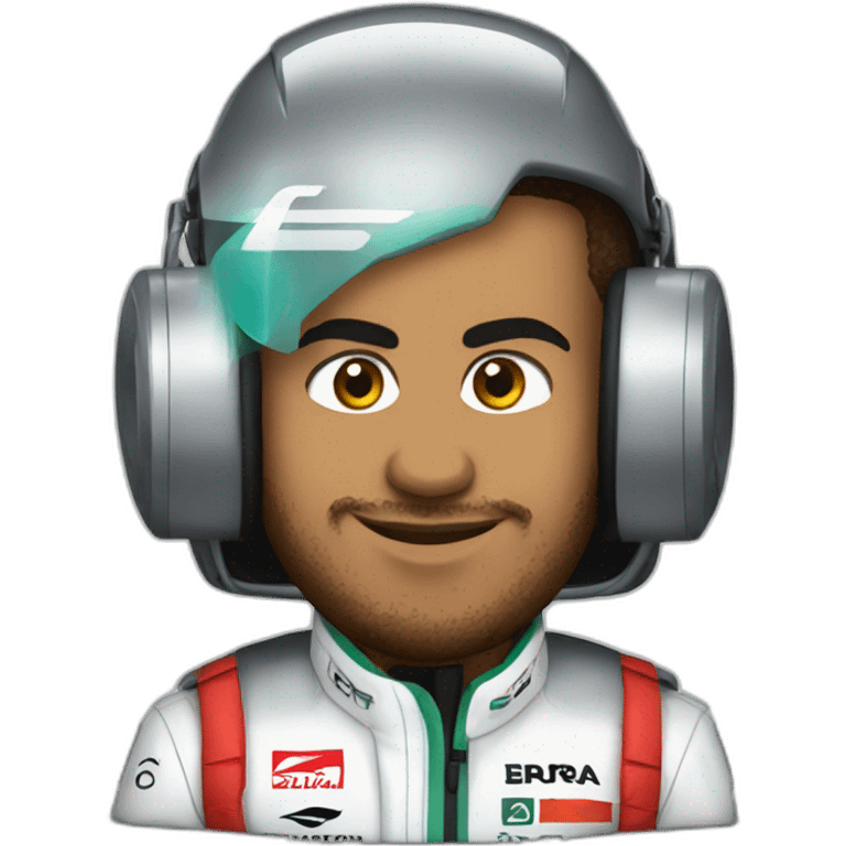 Lewis Hamilton, f1 mercedes emoji