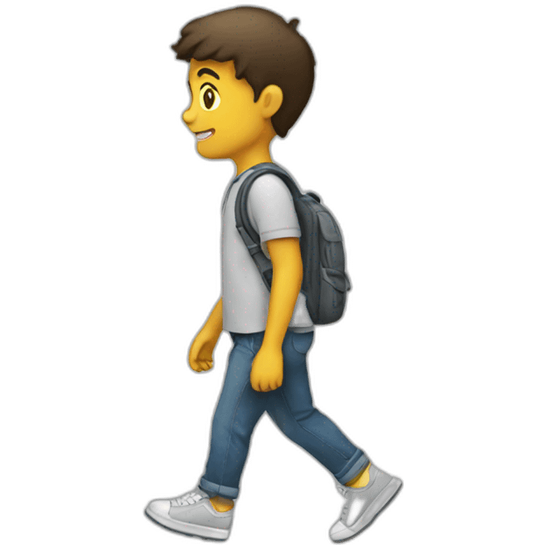 walking emoji