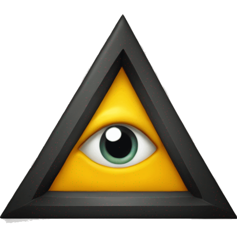 eye insid a triangle (MASONRY) emoji