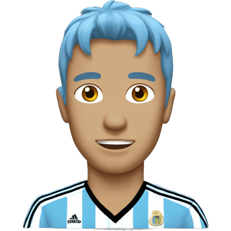 camiseta argentina emoji