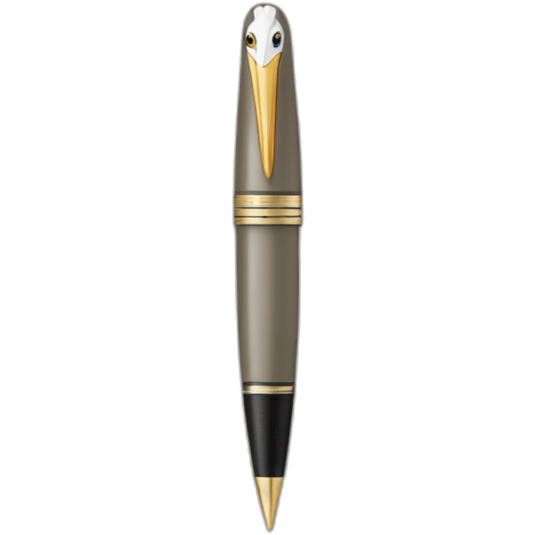 Pelican fountain pen emoji