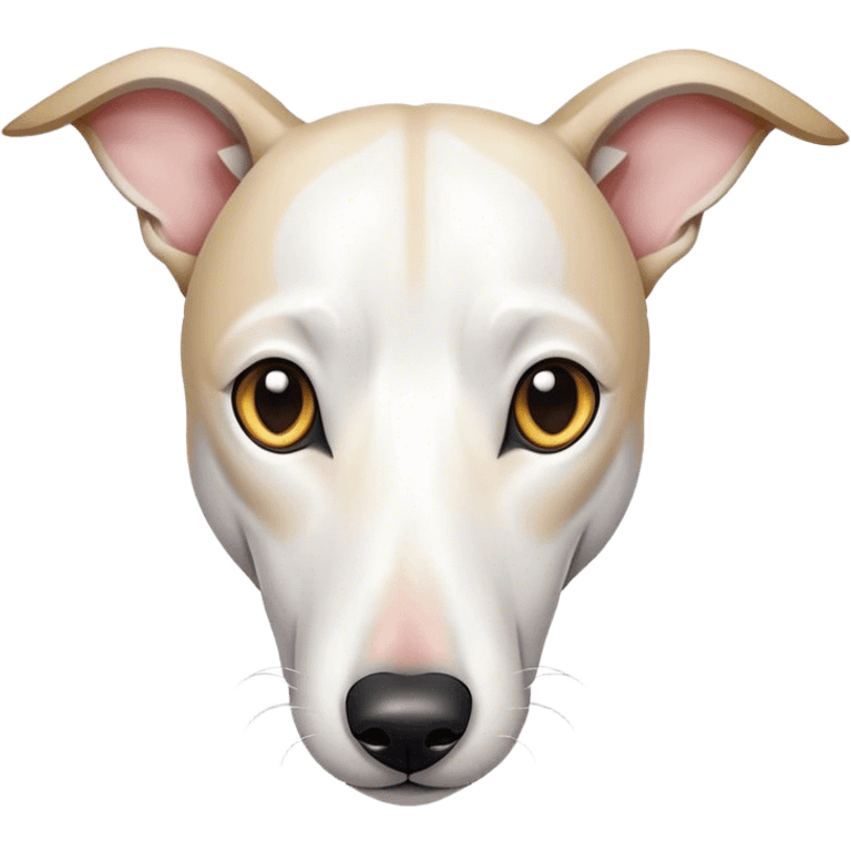 Galgo blanco emoji