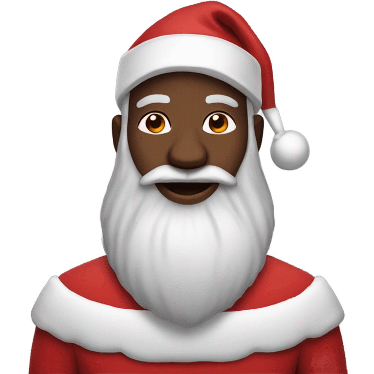 Black Santa  emoji